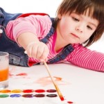 Toddler painting