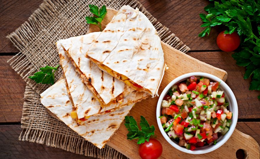 Ooey Gooey Food Truck Chicken Quesadilla Recipe