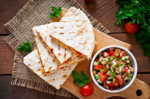 Ooey Gooey Food Truck Chicken Quesadilla Recipe