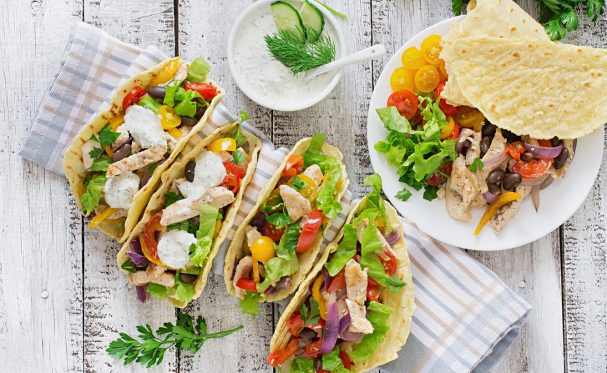 Cheap Instant Pot Chicken Tacos Meal