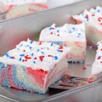 red white and blue dessert cake