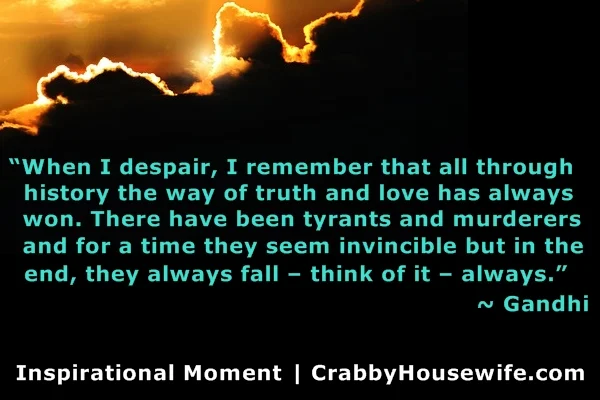Moment of Inspiration – Gandhi